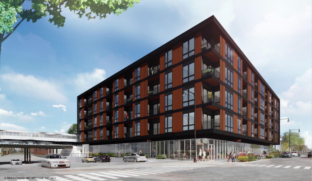 Groundbreaking of The Quin, a 70-unit apartment development in Milwaukee’s Walker’s Point neighborhood