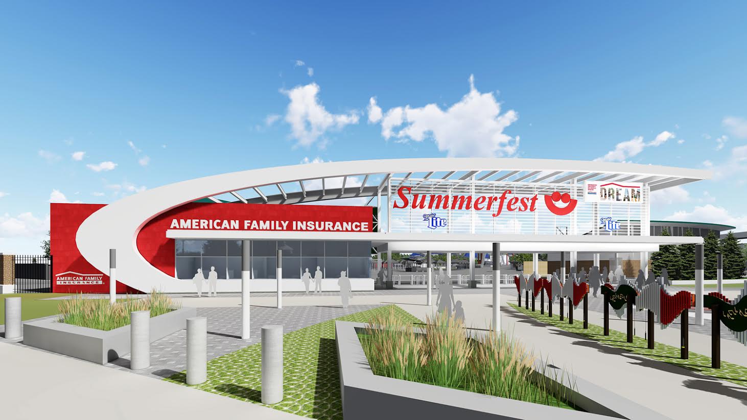 Plenty of Horne Summerfest Wants New Entrance, Plaza » Urban Milwaukee