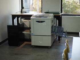 Risograph Machine at The Bindery