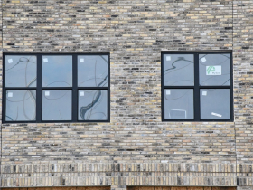The Corliss Reclaimed Brick Facade