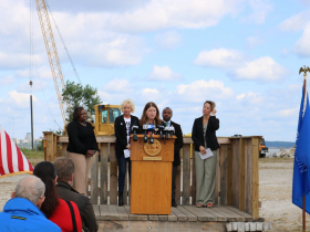 South Shore Cruise Dock Groundbreaking