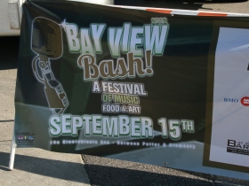 Bay View Bash Sign