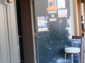Blackbird Bar doorway