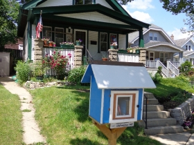 Little Free Library #4843 on Delaware in Bay View.