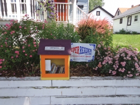 Little Free Library in Bay View.