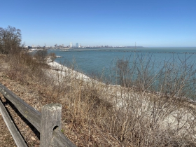 The view from S. Shore Drive