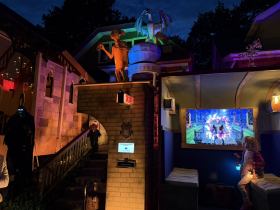 Harry Potter at A&J's Halloween House
