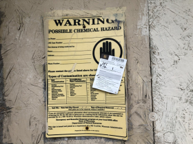 201 W. Oklahoma Ave. Warning