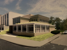 Preliminary rendering of The Redcat redevelopment Preliminary rendering of The Redcat redevelopment