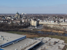 Future Riverwalk Corridor on West Side of Kinnickinnic River