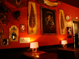 Interior of the Blackbird Bar