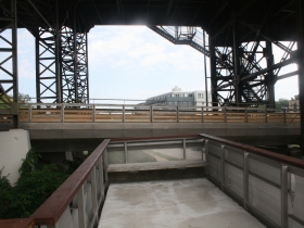 The end of the Trestle Staircase.