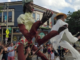 Milwaukee Public Theatre Samba Puppets