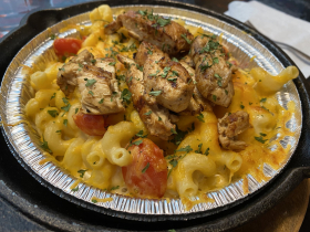 Build Your Own…chicken, tomatoes, and cheddar cheese