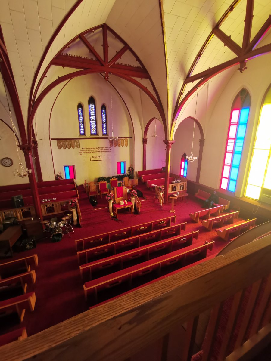 Second German Methodist Episcopal Church Interior
