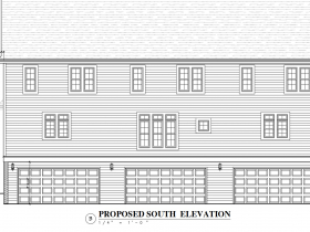 113 W. Lloyd St. Building Plans. Drawing by Patera.