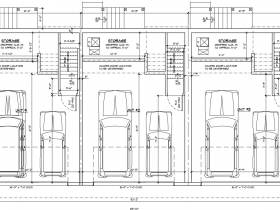 113 W. Lloyd St. Building Plans. Drawing by Patera.