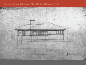 Frank Lloyd Wright C3 Drawing