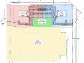 Midtown Commons and Walmart Site Plan