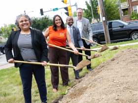 Groundbreaking of 2034-2038 W. Greenfield Ave.
