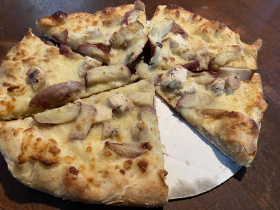 Roasted Potato Chicken Pizza