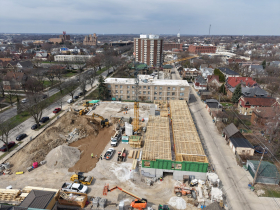 Construction of Cornerstone Village - Highland