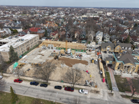 Construction of Cornerstone Village - Highland