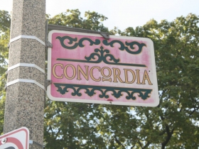 Concordia Neighborhood Sign