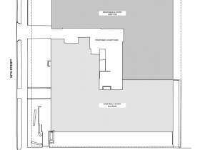 Vets Place Expansion Site Plan