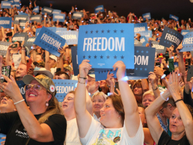 Harris-Walz Rally at Fiserv Forum