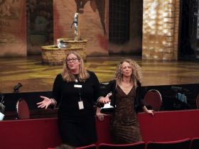 Florentine Opera General Director & CEO, Maggey Oplinger and Dr. Eugenia Arsenis, Stage Director & Choreographer