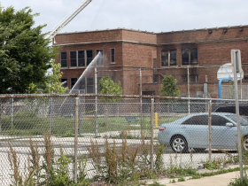 Fire at Lincoln Avenue Elementary School