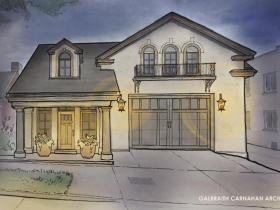 Conceptual Rendering of 2509 W. Capitol Dr. Renovation