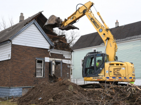 Demolition of 3347 N. 26th St.