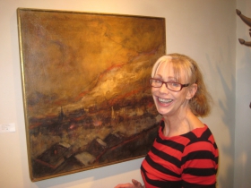 Elaine Erickson Gallery the last chance to see Joseph Friebert painting.