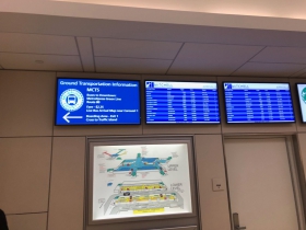 MCTS Signs at Airport