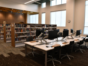 Public Computers at MLK Library 