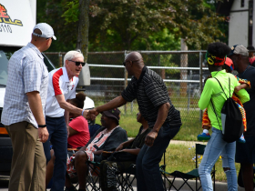 Governor Tony Evers in 2023 Juneteenth Parade