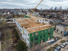 Construction of Bronzeville Creative Arts & Tech Hub
