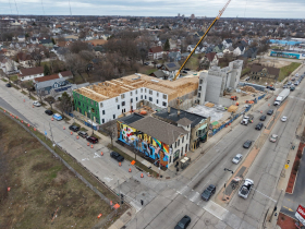 Construction of Bronzeville Creative Arts & Tech Hub