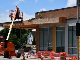 Replacement Canopy at MLK 2919 Apartment Building