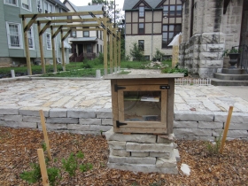 This Little Free Library is located in front of All Peoples Church, 2600 N. 2nd St., in Harambee.