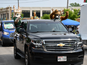 Pointer and Bango in 2023 Juneteenth Parade