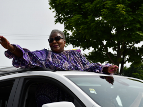 Thelma Sias in 2023 Juneteenth Parade