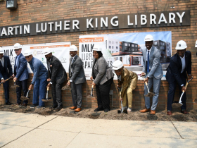 Martin Luther King Library Groundbreaking