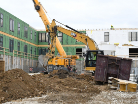 Construction of Bronzeville Creative Arts & Tech Hub