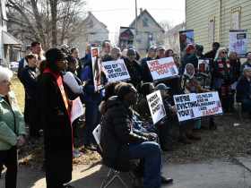 Common Ground Crowd at Highgrove Holdings Press Conference
