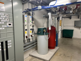 Geothermal System at MLK Library 