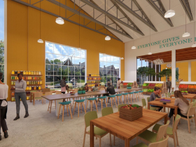 Kinship Community Food Center Conceptual Rendering