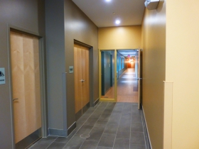 Interior hallway.